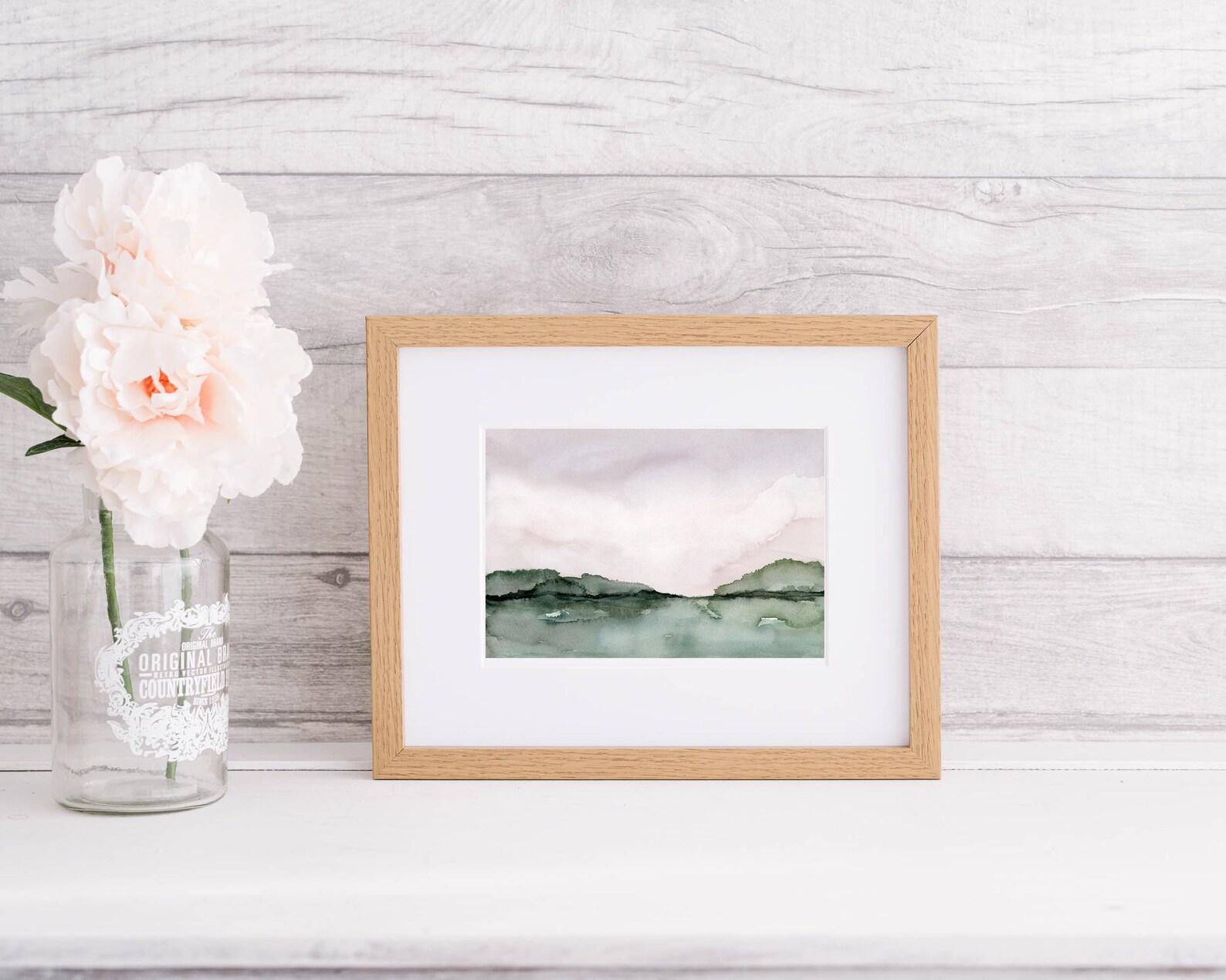 Watercolor Landscape Printable Wall Art Abstract Landscape - Etsy