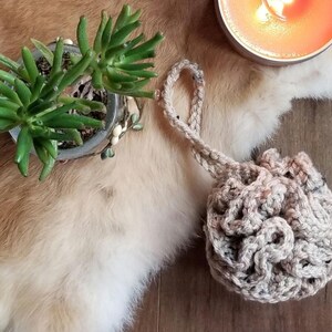 Crochet Puffy Bath Pouf