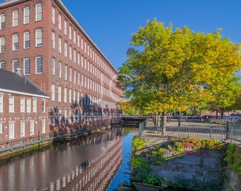 Lowell Canals in the Fall