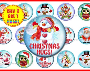 Christmas Bottle Cap Images - Christmas Images - Instant Download -  High Resolution Images - Buy 3, Get 1 FREE - Christmas 6