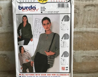 Top With Bust Darts - Etsy