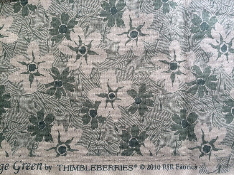 RJR Fabrics ~ Quality Quilting Fabric 100/% cotton 2010 Village Green by Thimbleberries Just stunning