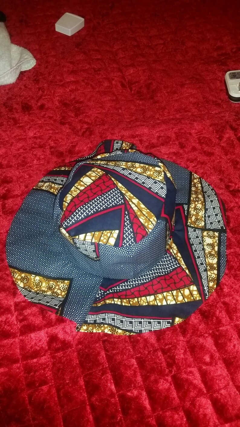 Floppy hat Ankara african fabric image 1