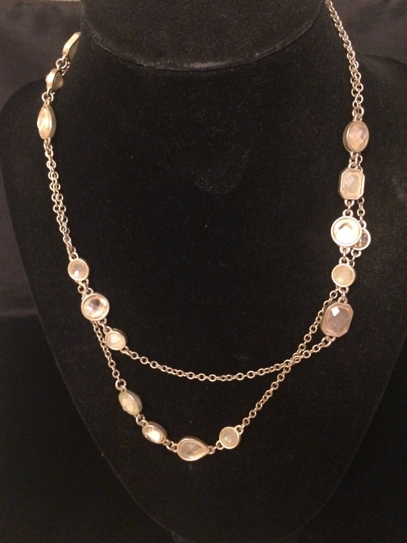 Marlyn Schiff Yellow Gemstone Necklace