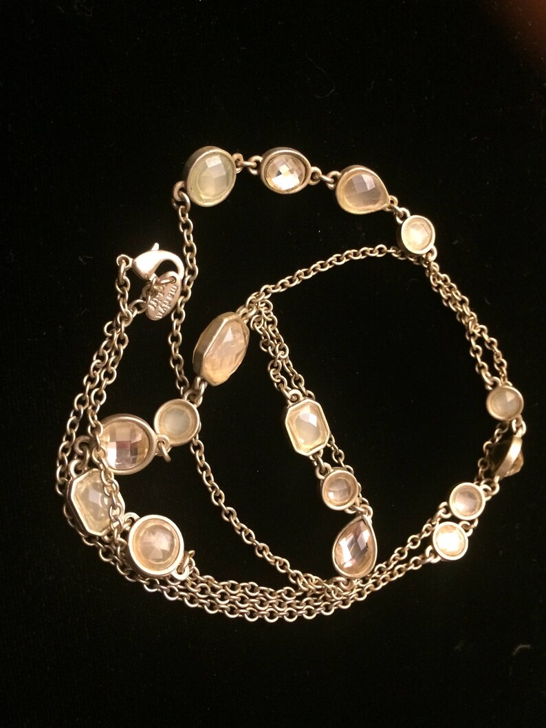 Marlyn Schiff Yellow Gemstone Necklace