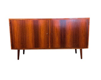 Danish Mid-Century Rosewood Credenza by Carlo Jensen for Hundevad & Co, 1960s