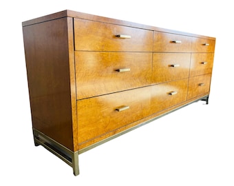 Mid-Century Modern Birdseye Maple Dresser by Milo Baughman for Lane Furniture