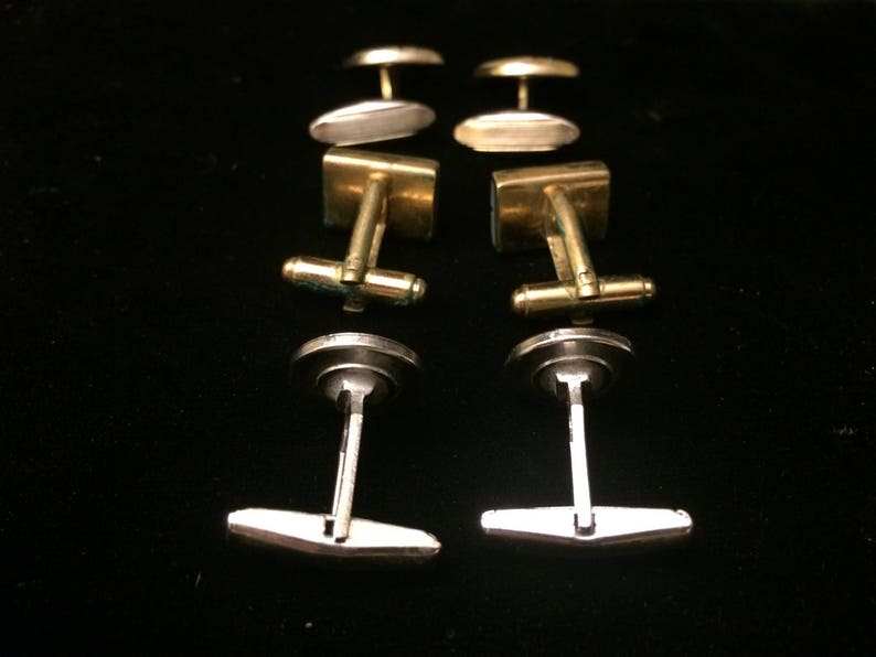 Mother of Pearl Cufflinks 3 Pairs