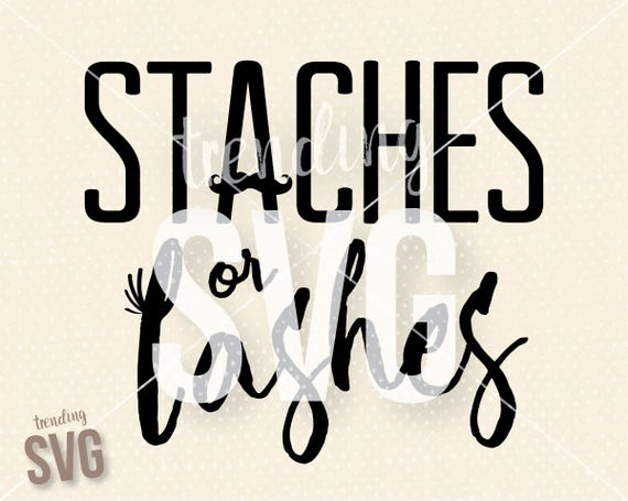 Download Stashes Or Lashes Svg Cutting File Gender Reveal Party Baby Etsy