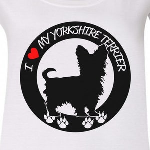 I Love My Yorkshire Terrier T-Shirt