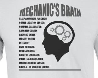 Mechanic's Brain Shirt