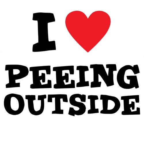 i like to pee outside sweatshirt