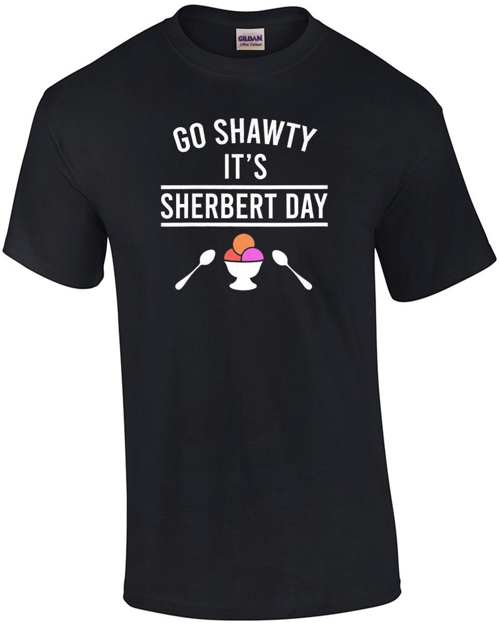 Go Shawty It's Sherbert Day Dish Towel - White Or Gray