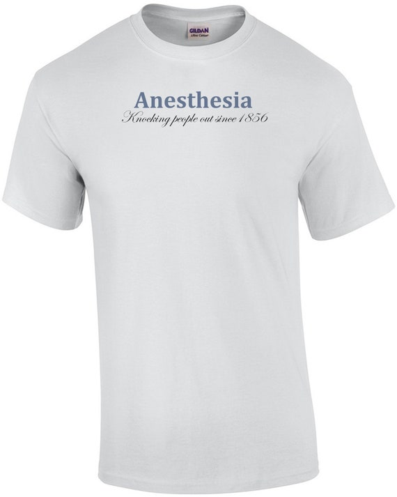 funny anesthesia shirts
