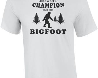 Hide & Seek Champion Bigfoot Shirt