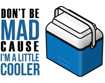 Don't Be Mad Cause I'm A Little Cooler Shirt - Pun Shirt