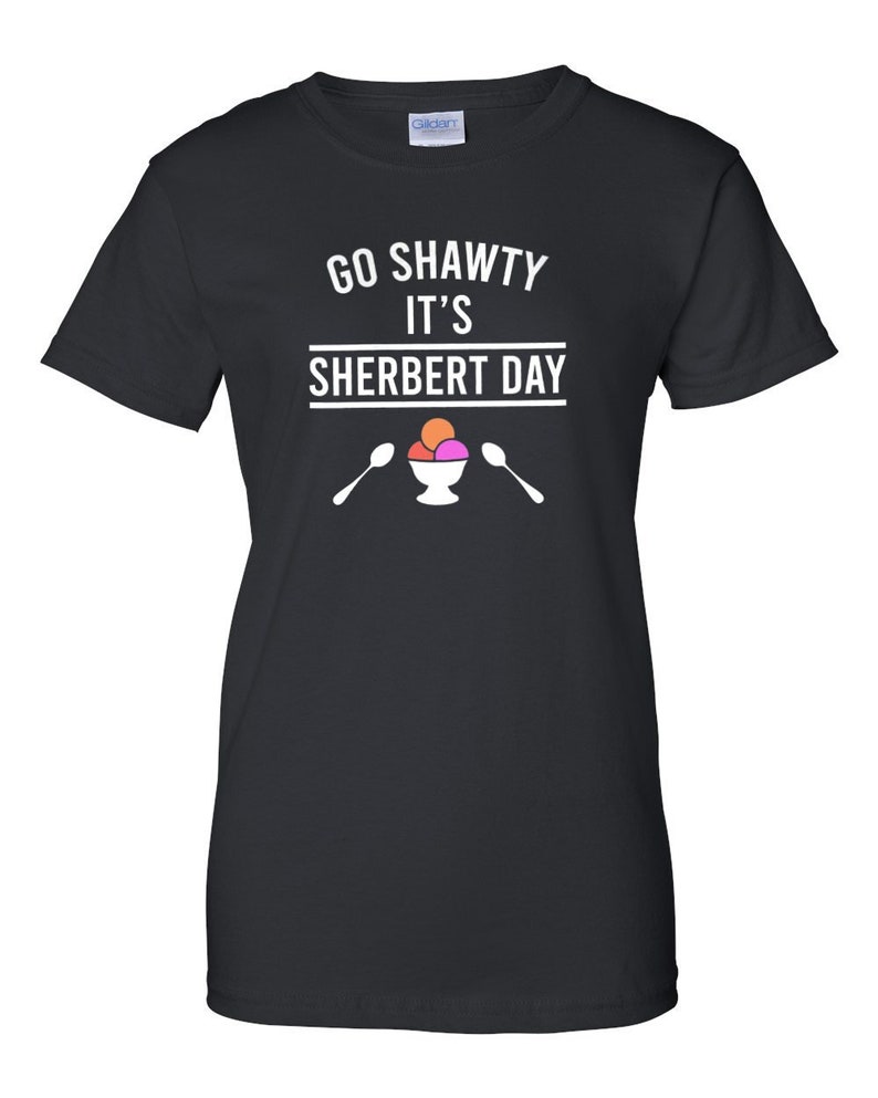 Go Shawty It's Sherbert Day funny pun t-shirt image 2