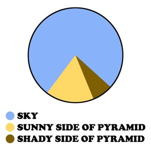 Piramide cirkeldiagram Shirt
