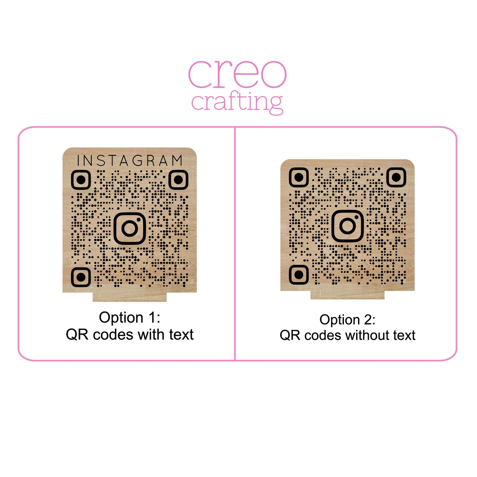 Circle Table Top Wooden Logo Sign Display // Business Card Etsy