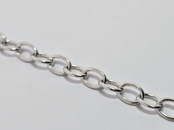 Bracelet Argent Sterling Vintage HMK - Fermoir Cœur - 11,8g / 18cm - Occasion Bon état