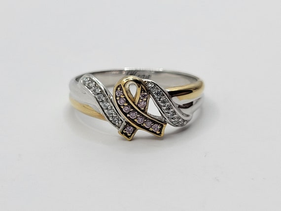 Breast cancer rings hot sale