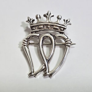 3370ヴィンテージ☆英国/MIRACLE/Luckenbooth/ブローチ 3370