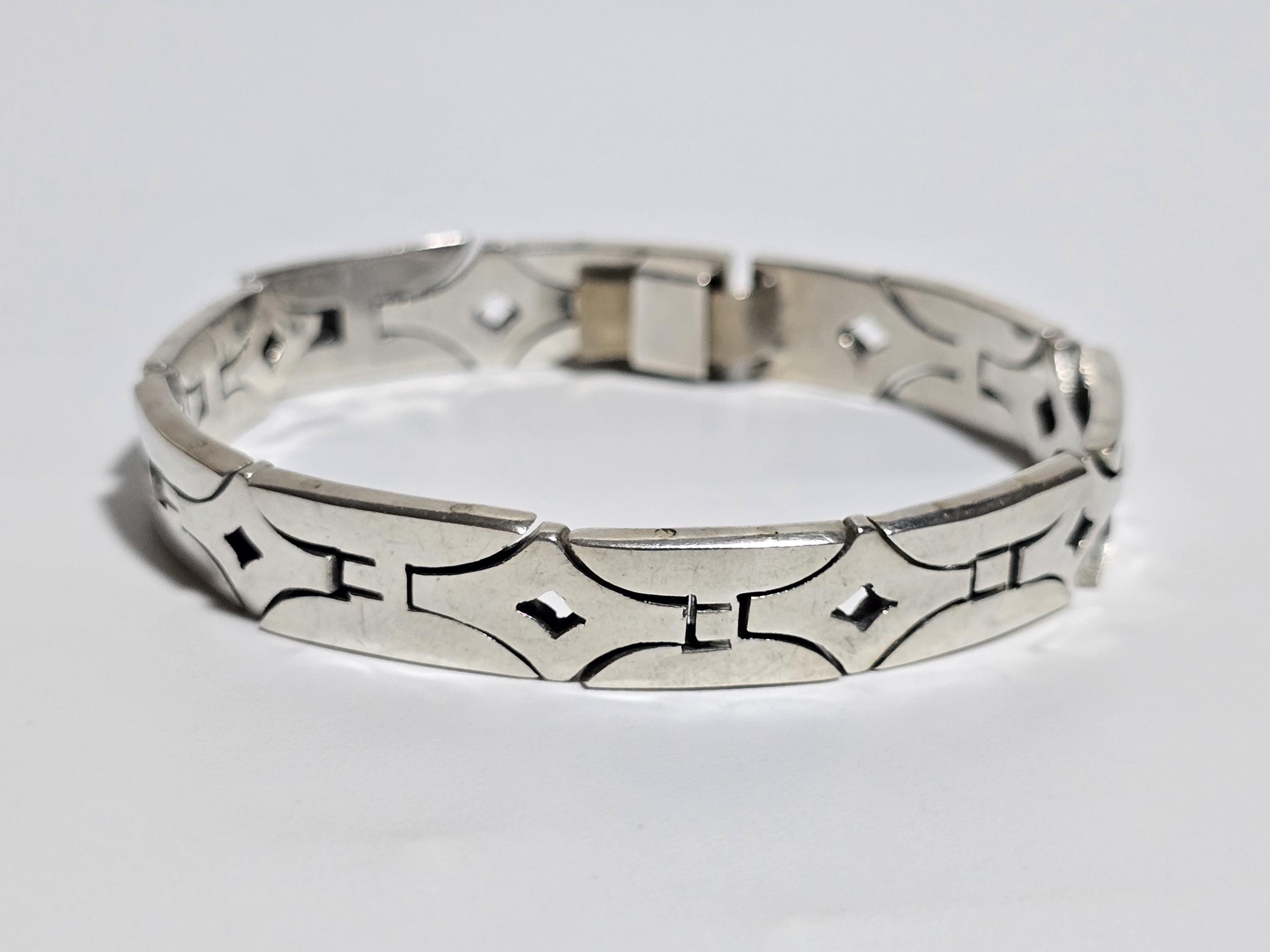 Taxco Chain Bracelet Silver - Etsy