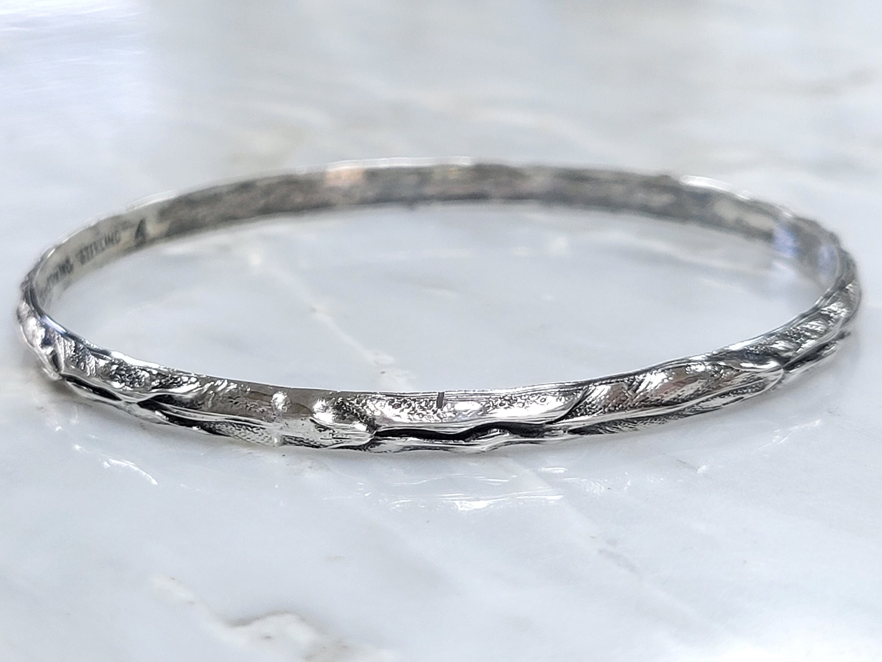 Kirk and son silver cuff bracelet best sale