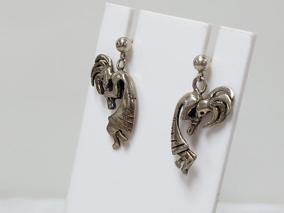 Glenn & Irene Sandoval Sterling Silver Kokopelli … - image 4