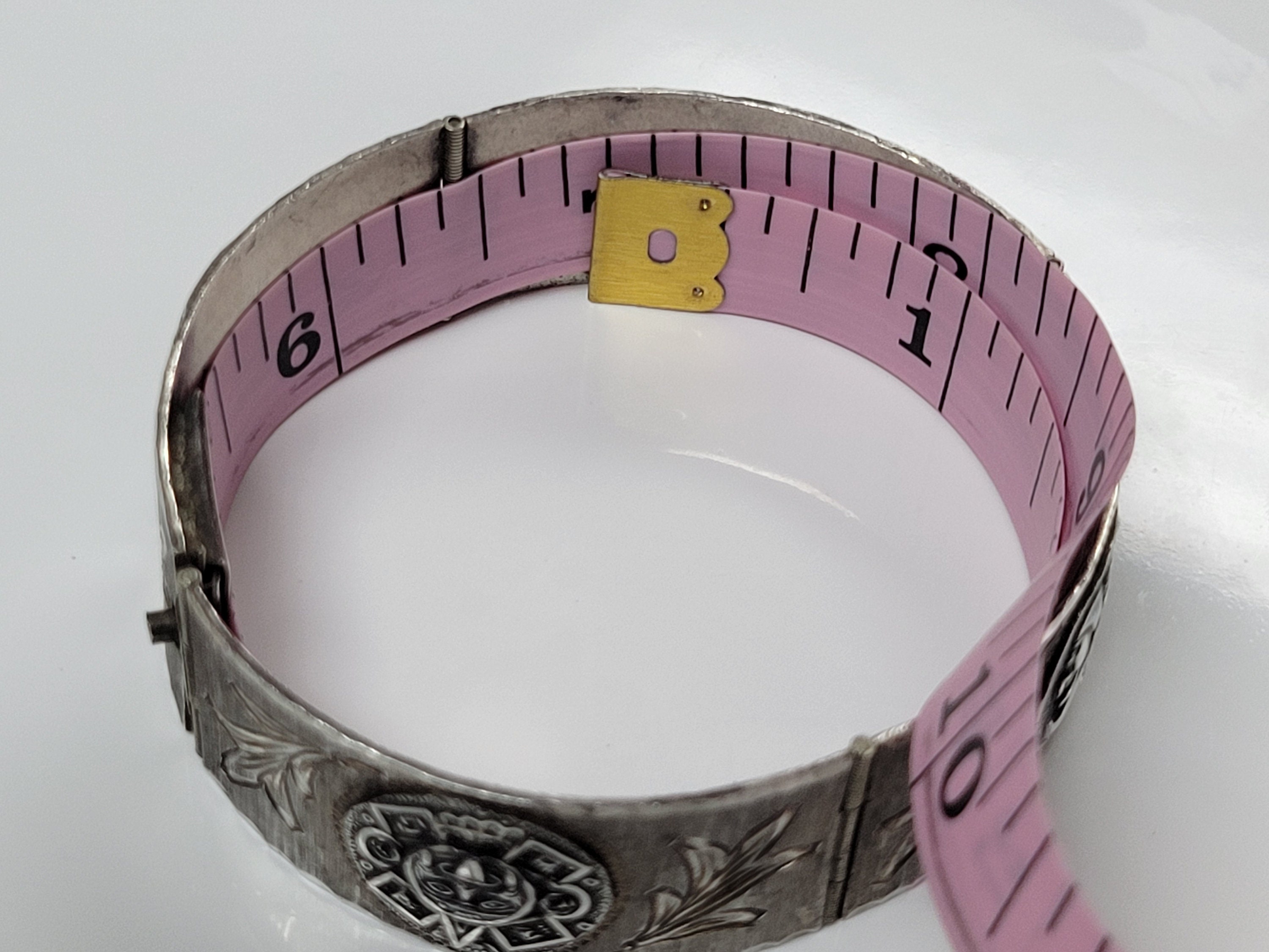 ヴィンテージ スターリングシルバー アステカカレンダー マヤ戦士