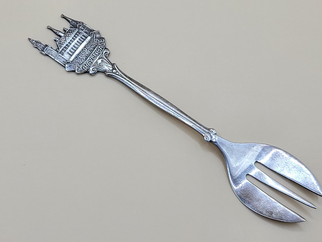 ヴィンテージ スターリング シルバー コレクターズ フォーク Vreden