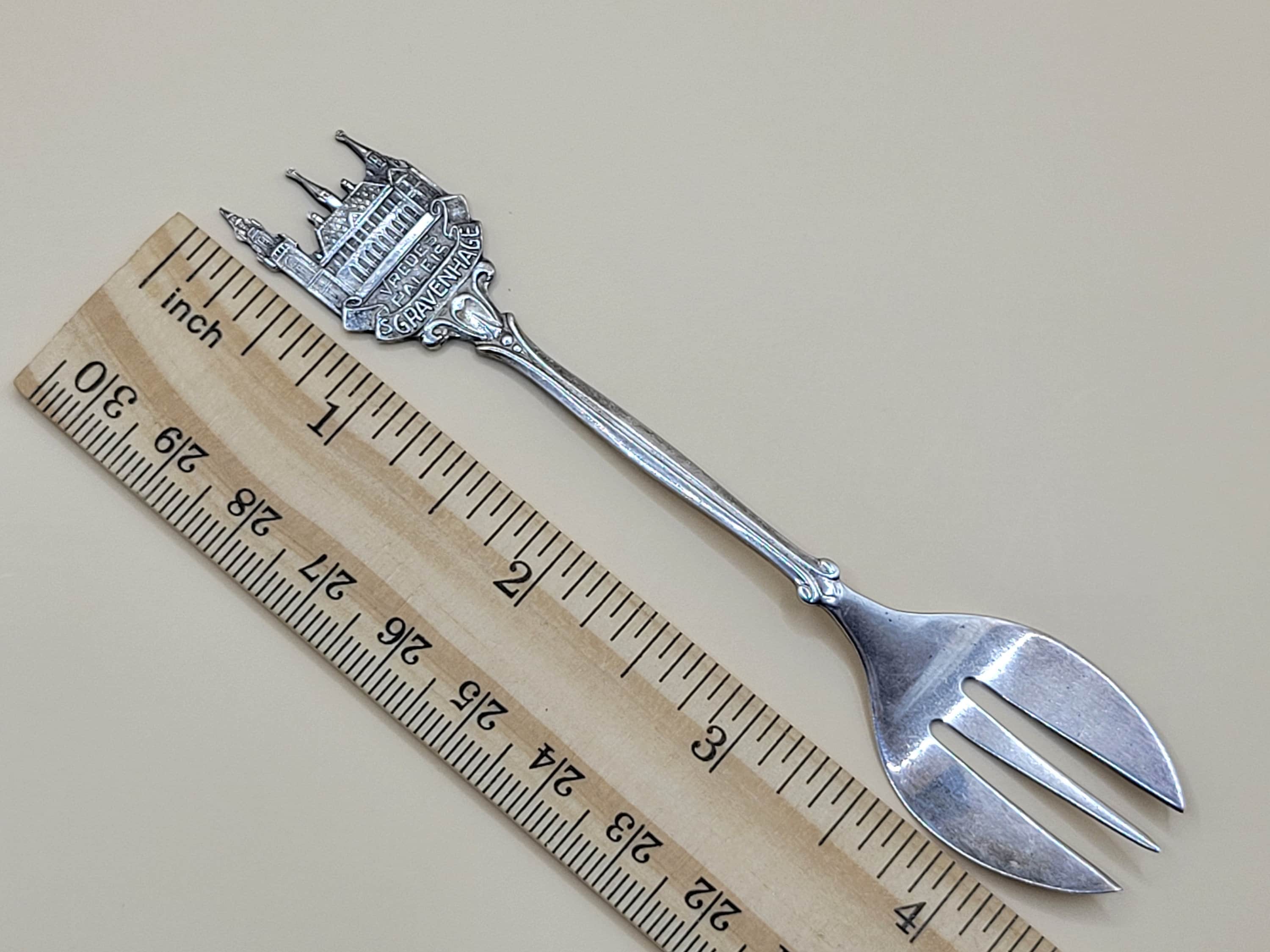 ヴィンテージ スターリング シルバー コレクターズ フォーク Vreden