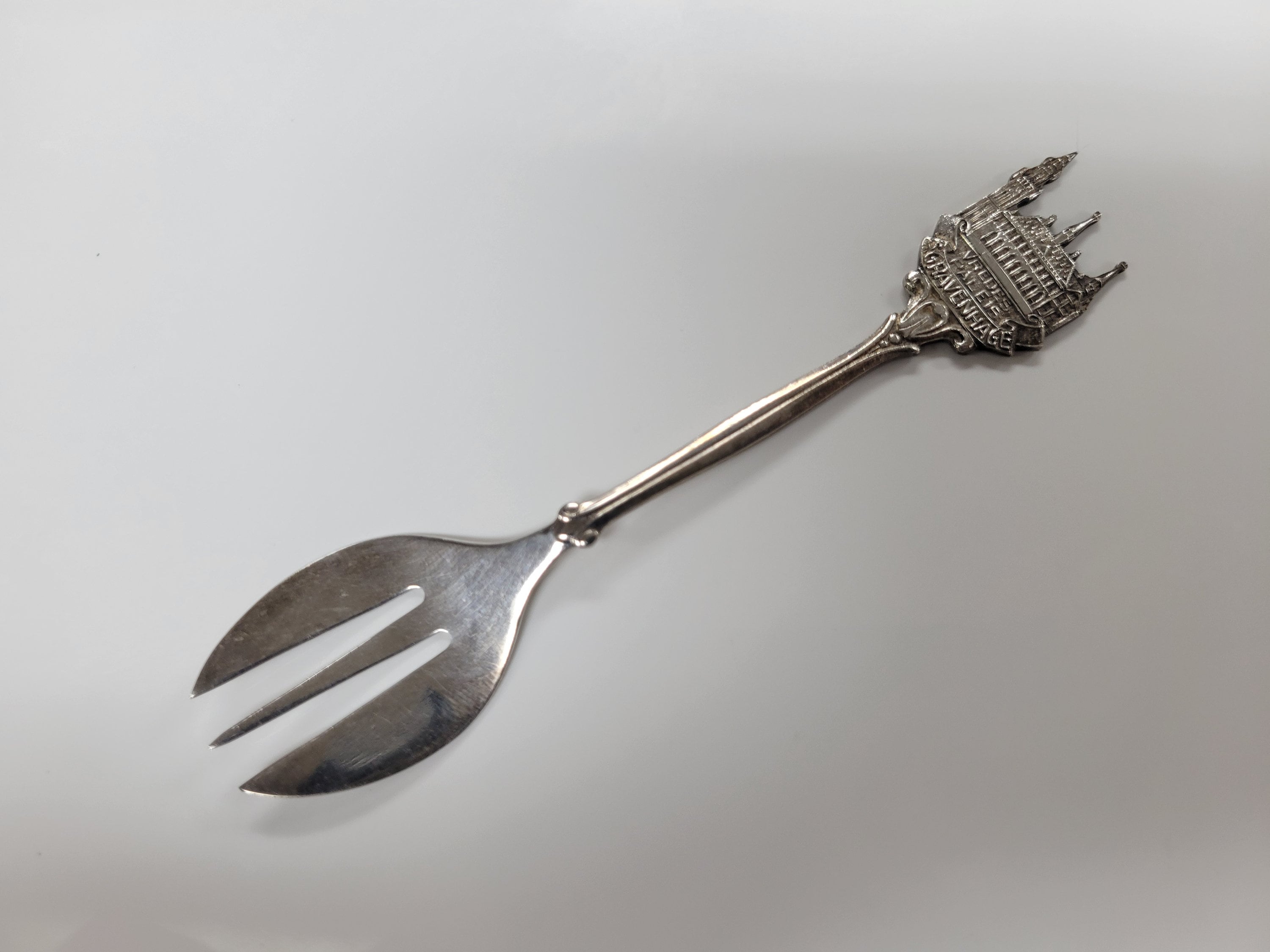 ヴィンテージ スターリング シルバー コレクターズ フォーク Vreden