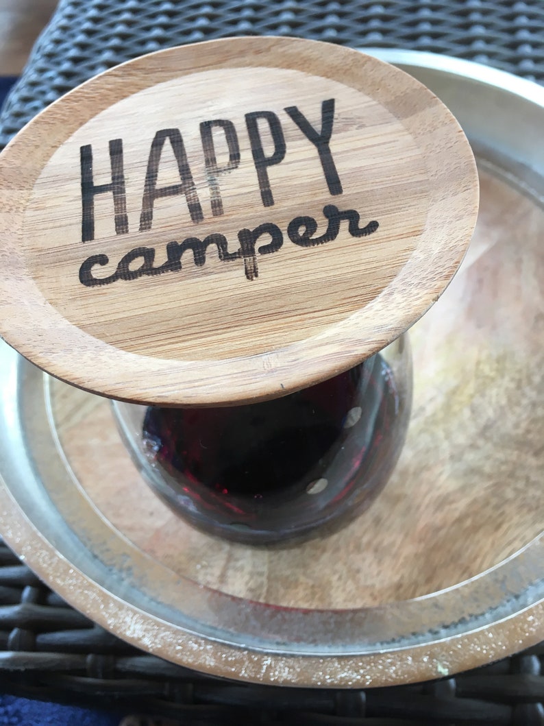 Wine Glass Toppers Appetizer Glass Toppers Appetizer Plates Etsy