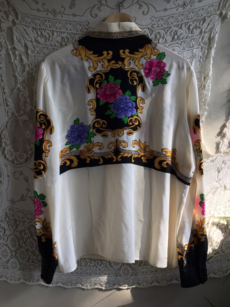 Francesca of damon silk top