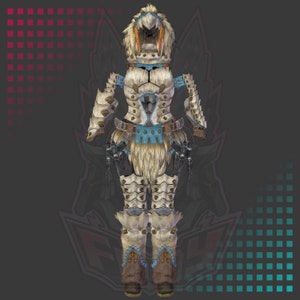 Barioth Alpha F Pepakura pattern