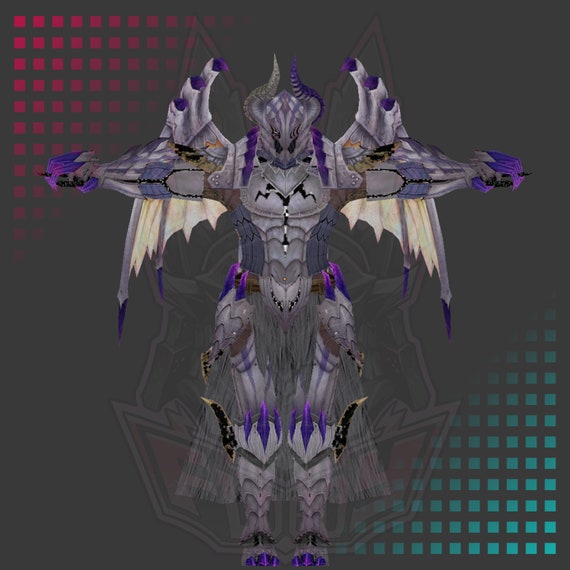 Chaos Gore Magala Male Pepakura Pattern - Etsy