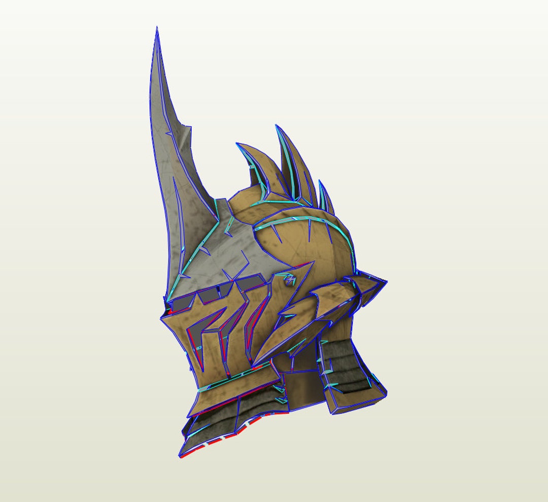 Seregios M Armor Pepakura Pattern - Etsy