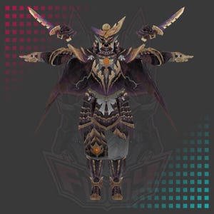 Magnamalo Master Rank Pepakura pattern