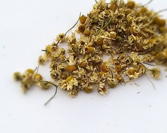 Sweet Camomile Tea/ British Organically Grown/ loose leaf eco-pack/ Flower Tea/  Vegan/ 100% Natural