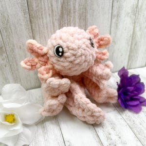 No Sew Axolotl Snuggler Plush Pattern PDF