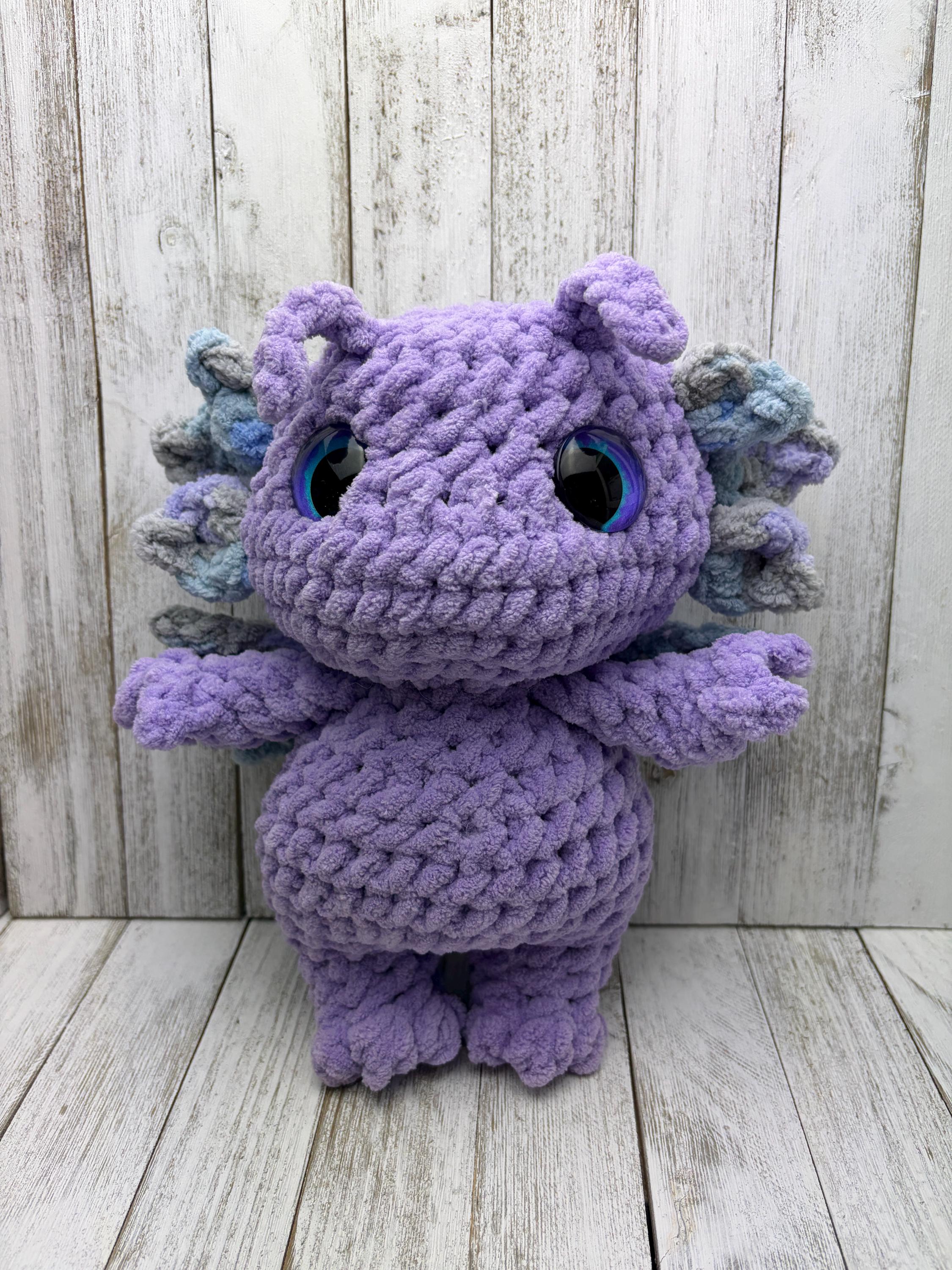 Winged Fae Spirit Crochet Pattern: Amigurumi Plush PDF (digital ...