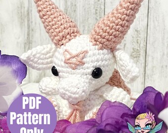 Crochet Baphomet Pattern: Amigurumi Plush PDF (Digital Download)