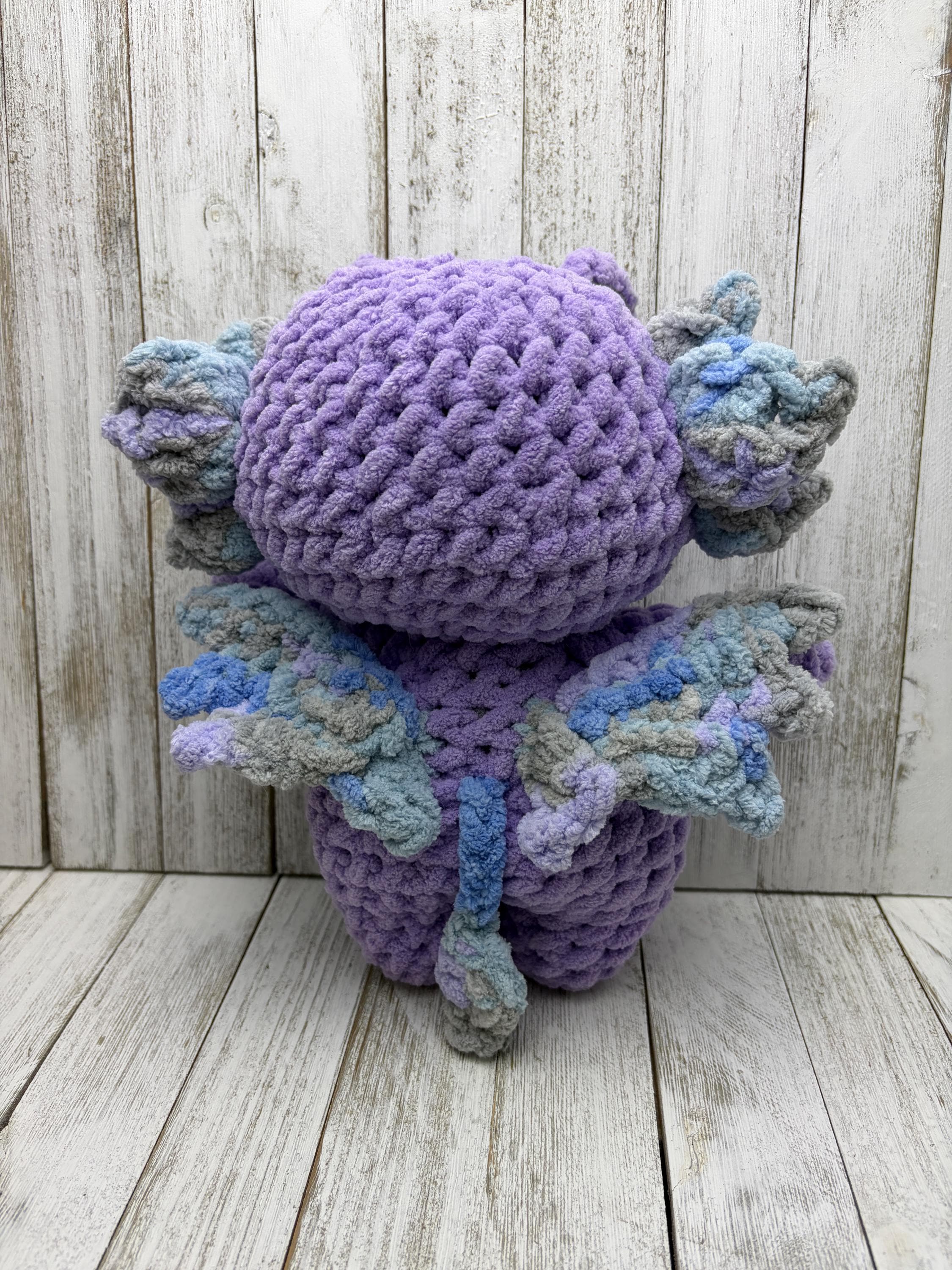 Winged Fae Spirit Crochet Pattern: Amigurumi Plush PDF (digital ...