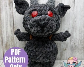 Patrón de Cabra Krampus: Peluche Amigurumi PDF (Descarga Digital) / Cabra con Mochila