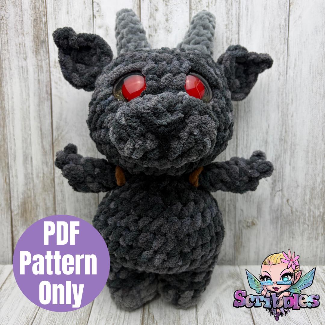 37 Goat Crochet Patterns to Stitch: Farm Animals, Amigurumi, and Whimsical Goats 14 Krampus Goat Pattern: Amigurumi Plush Goat with Backpack
