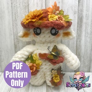 Mushroom Guy | Crochet Mushroom Friend Pattern: Amigurumi Plush PDF (Digital Download)