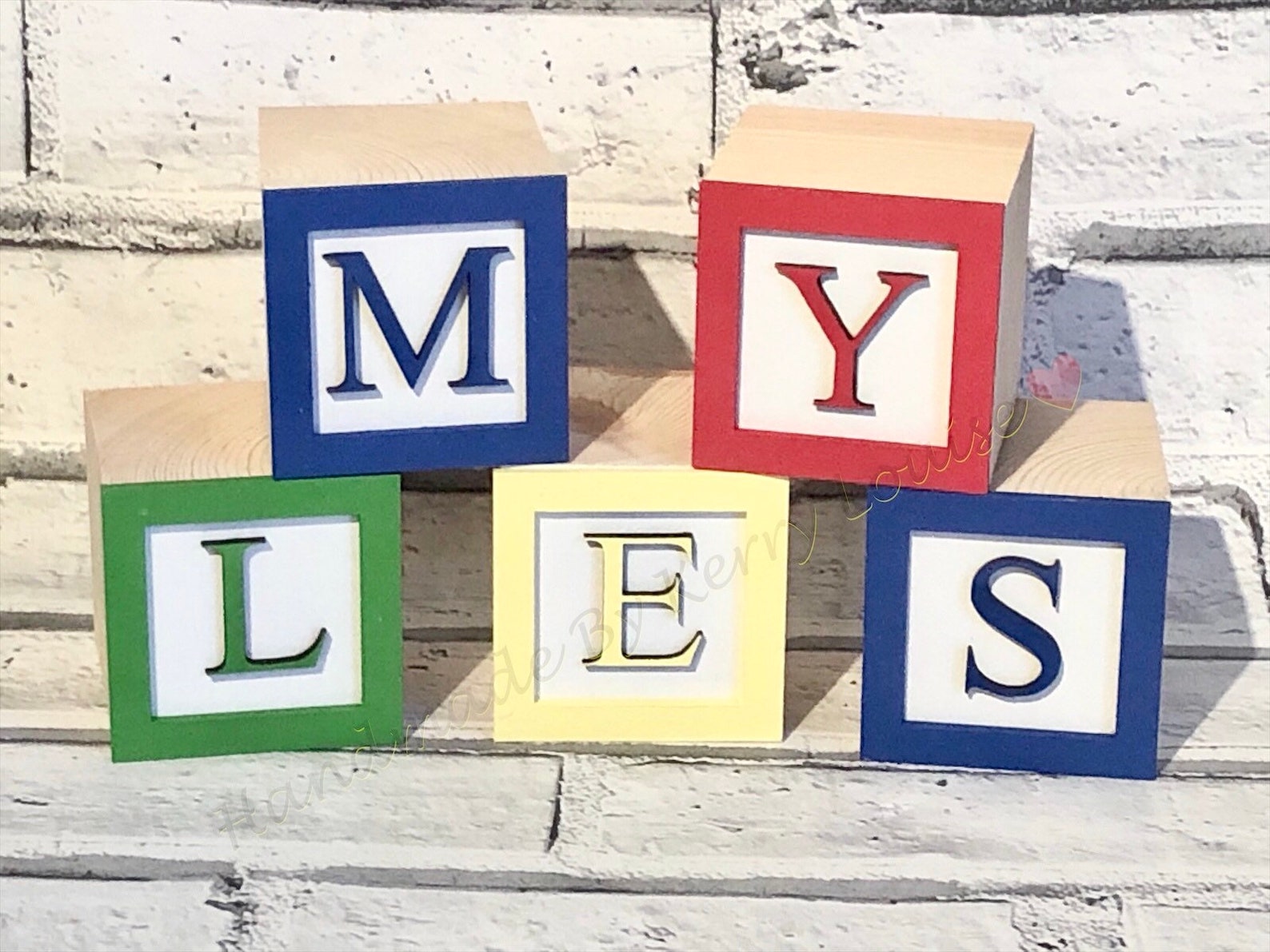 Personalised Toy Story Blocks Building Blocks Alphabet Etsy