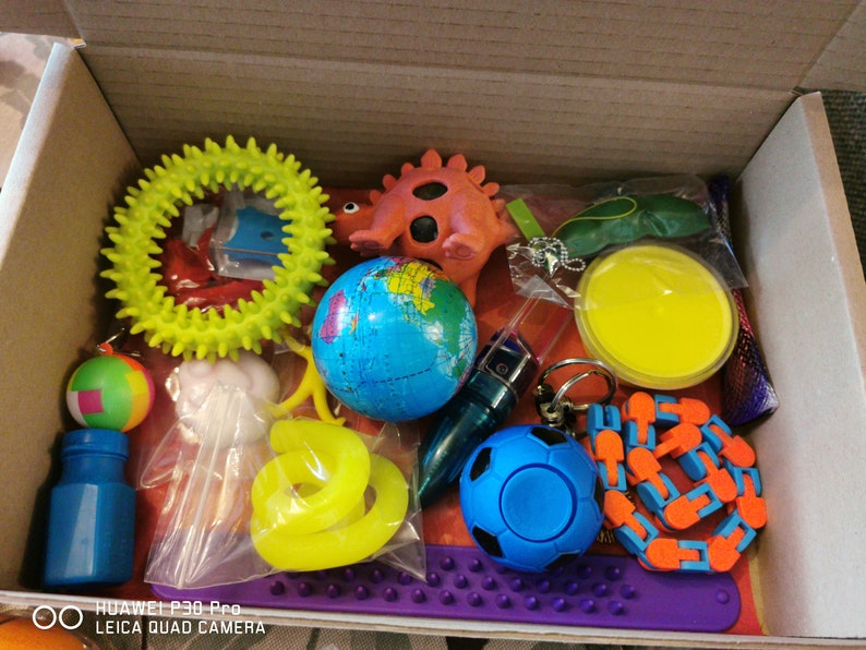 Sensory mystery box fidget toy Surprise box goodie Sensory | Etsy