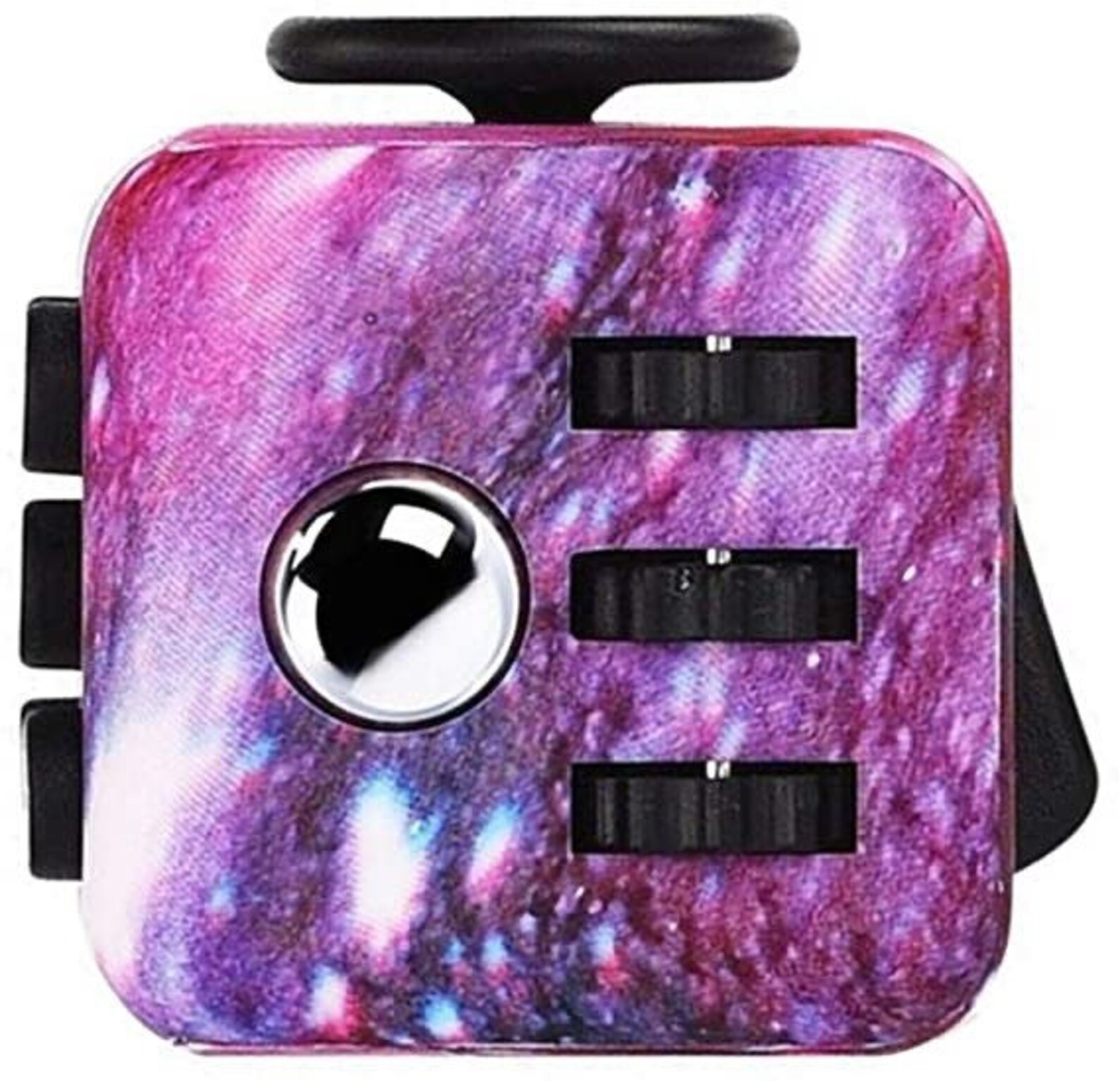 Galaxy fidget cube dice fidget toy Relief stress soothing Etsy